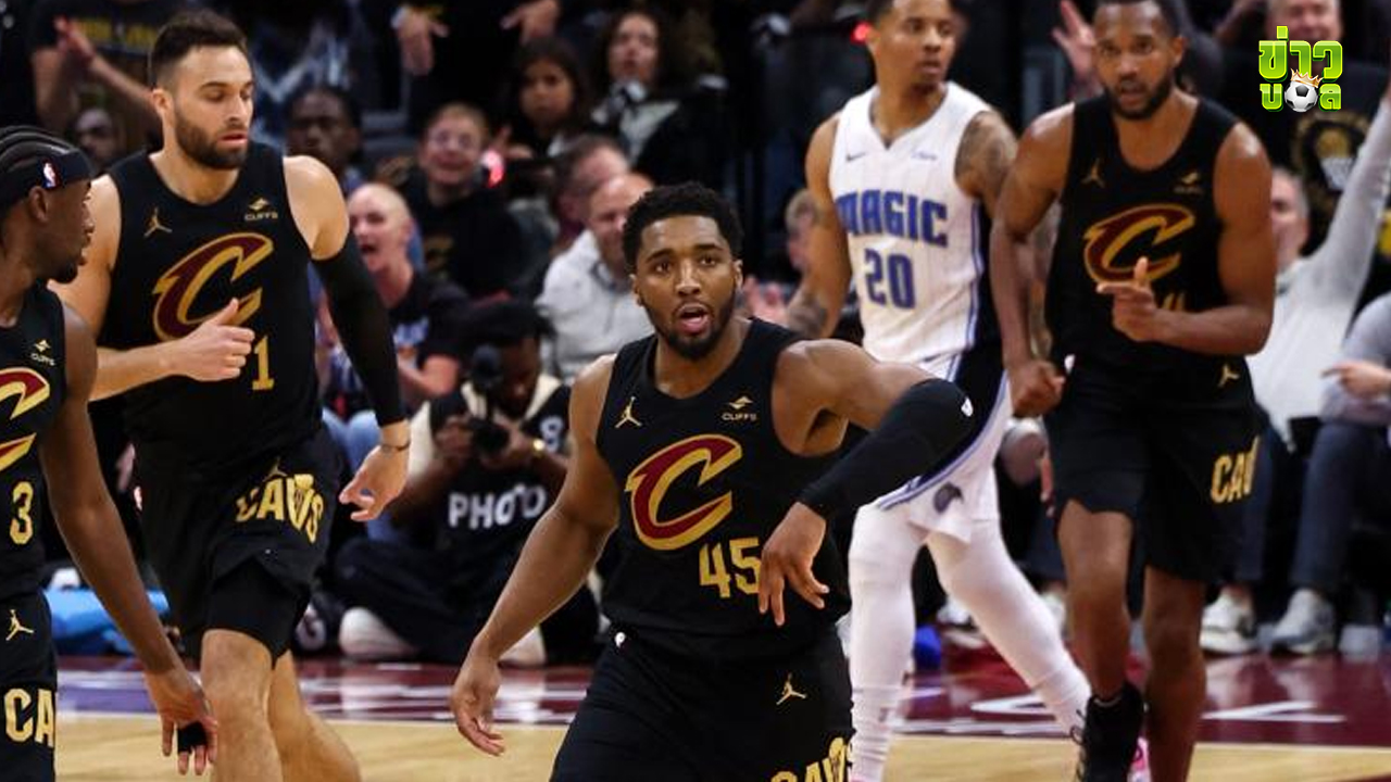 สถิติของ Donovan Mitchell กับ Magic: Cavaliers star