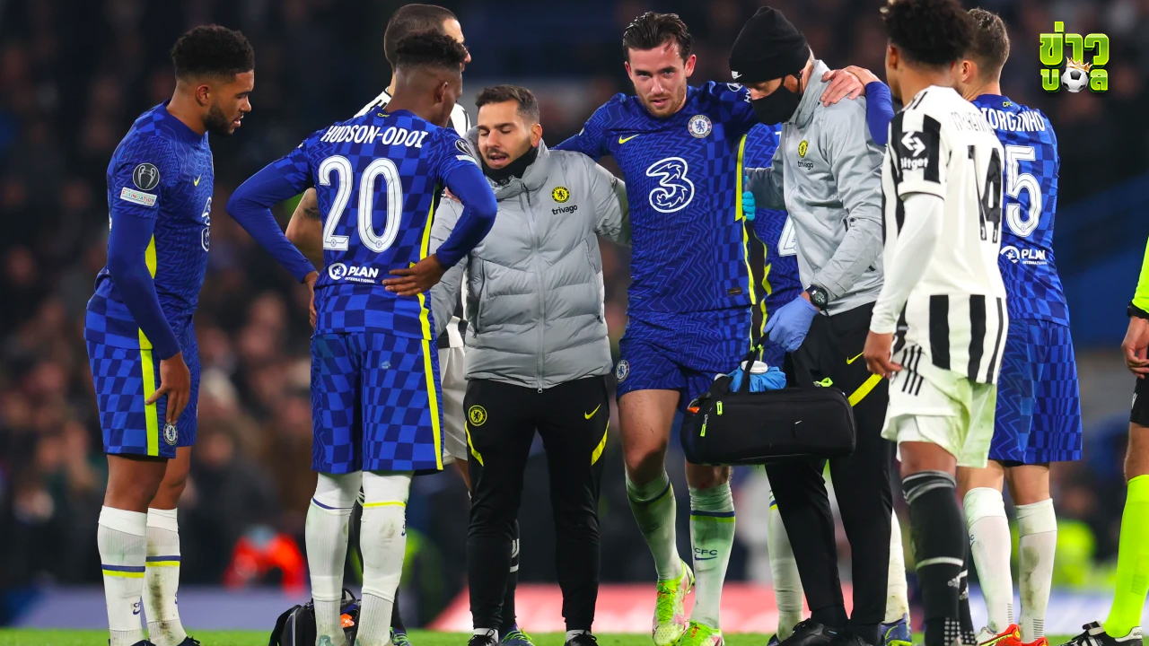 เบน ซิลเวลล์ แบ็คซ้ายทีมชาติอังกฤษ และเชลซี อาจหมดสิทธิ์ไปบอลโลก